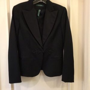 Black tuxedo jacket